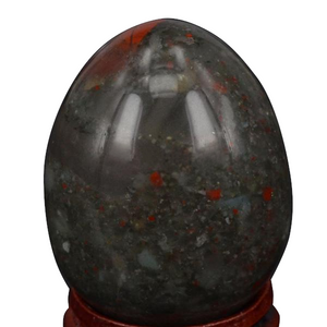Natural Bloodstone Yoni Egg