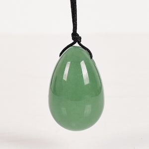 Medium Shiny Green Aventurine Yoni Egg
