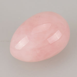 Medium Undrilled Rose Quartz Yoni Egg