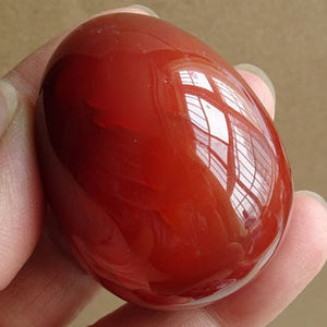 Natural Red Agate Yoni Egg