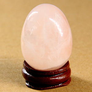 Crystal Rose Quartz Yoni Egg