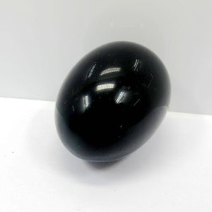 Large Natural Black Obsidian Yoni Egg