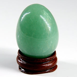 Aventurine Yoni Egg with Stand