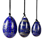 3 Sizes Lapis Lazuli Yoni Eggs