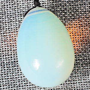 Drilled Opalite Yoni Egg
