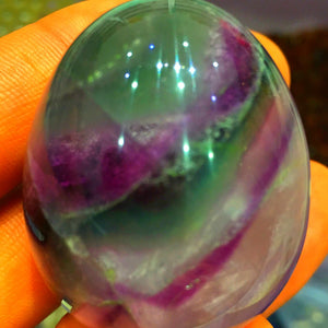 Large Undrilled Purple Quartz Crystal Yoni Egg