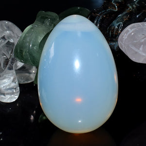 Drilled Opalite Yoni Egg