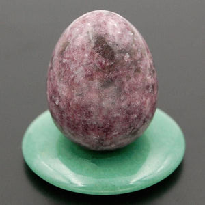 Large Lepidolite Yoni Egg