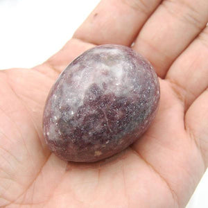 Large Lepidolite Yoni Egg